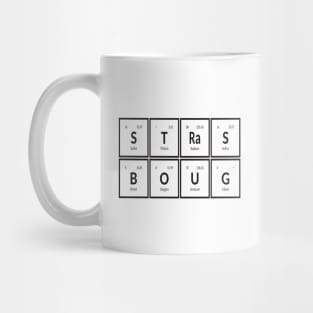 Strasbourg City | Periodic Table of Elements Mug